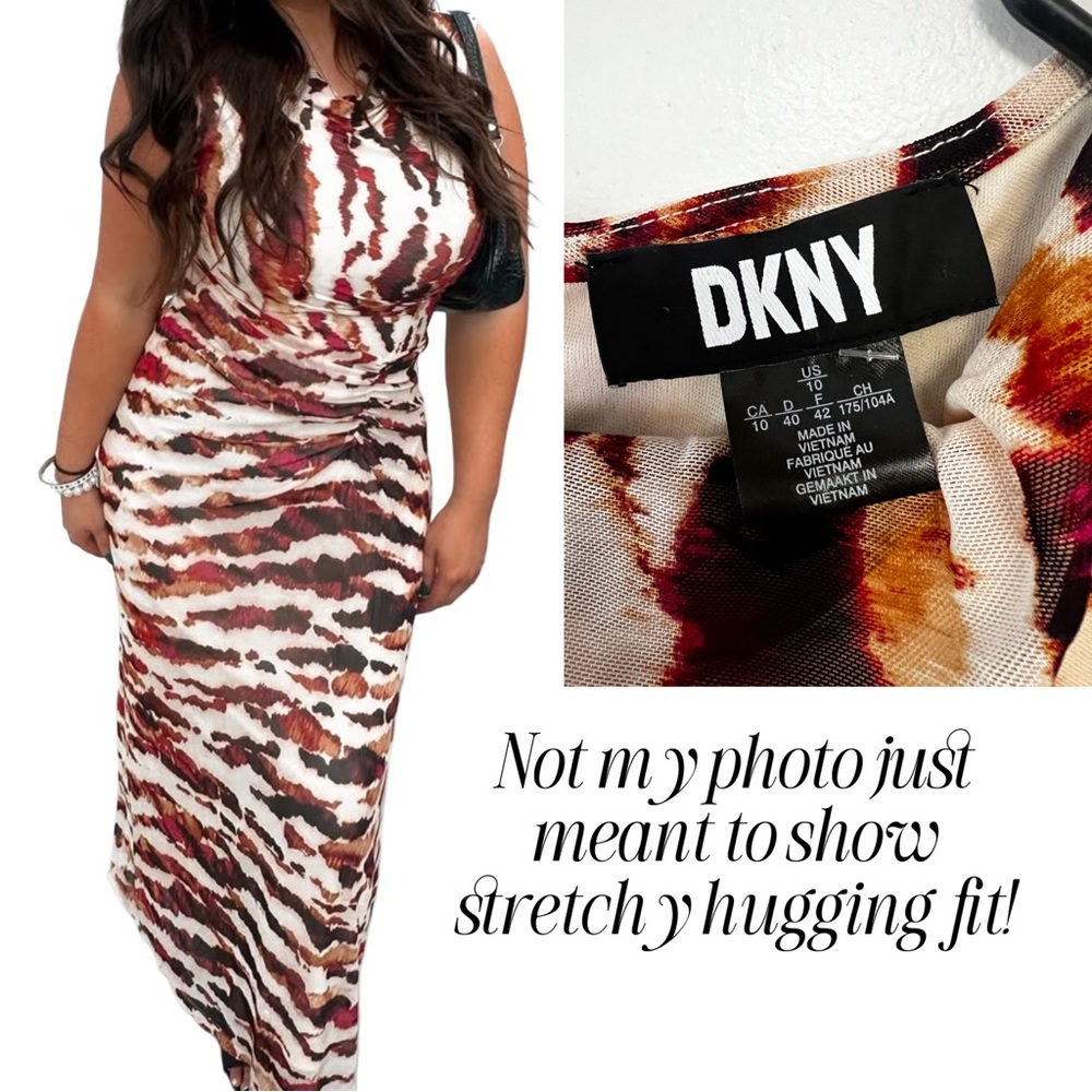 DKNY Women's Multicolor Maxi Dress